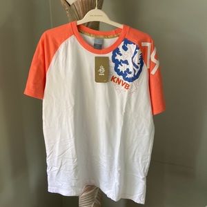 Vintage Netherland jersey , KNVB, never worn, new with tags, 100% cotton